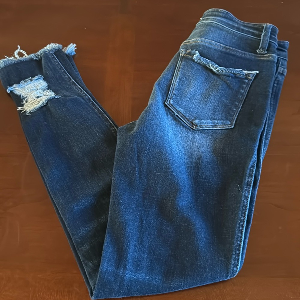 Flying Monkey High Rise Ankle Skinny